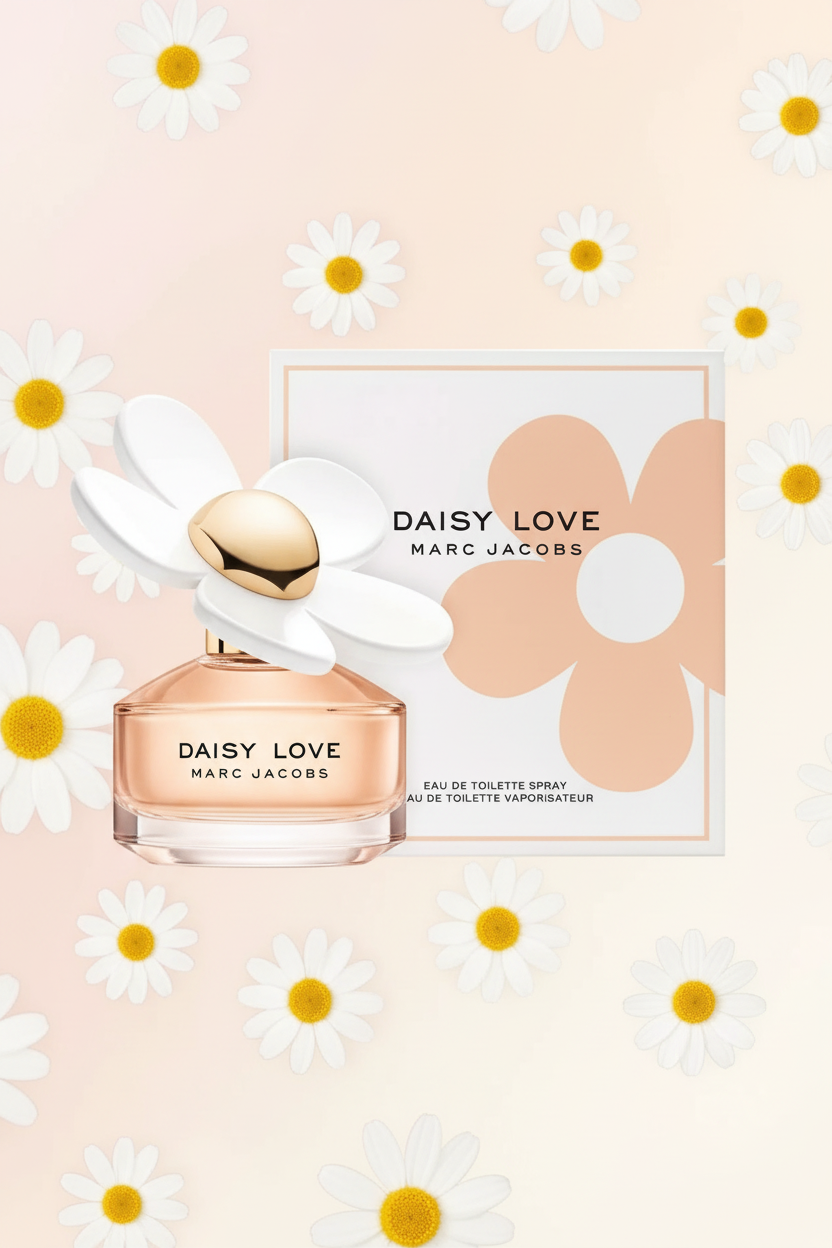 Daisy Love Peach BG