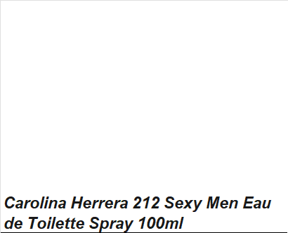 Carolina Herrera 212 Sexy Men Eau de Toilette Spray 100ml